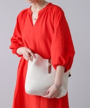 ドットメッシュショルダー