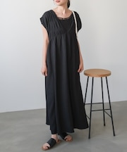 2WAY深Vリボンワンピース