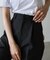 【サイズ展開あり】ウエストレースパンツ