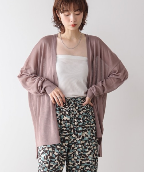 【UV/サラサラ/接触冷感】サラサラミドル丈トッパー