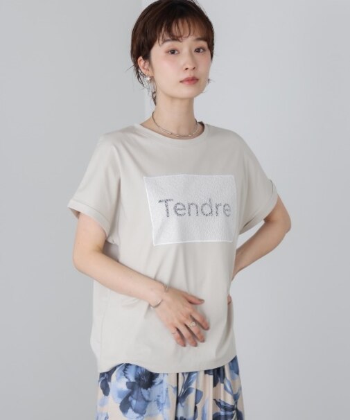 レースロゴフレンチＴシャツ