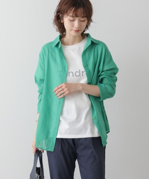ガーゼシャツ
