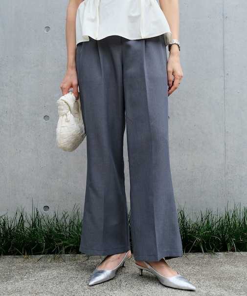 【CIEL'AIR】LINEN LIKE PANTS（ﾘﾈﾝﾗｲｸﾊﾟﾝﾂ）