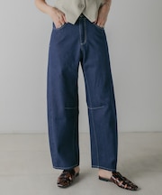 【CIEL'AIR】Denim curve pants（ﾃﾞﾆﾑｶｰﾌﾞﾊﾟﾝﾂ）