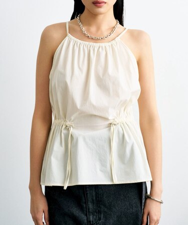 【CIEL'AIR】DROST CAMI TOPS(ドロストキャミトップス)