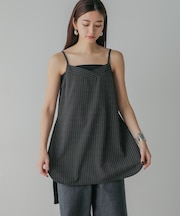 【CIEL'AIR】STRIPED CAMI TUNIC（ｽﾄﾗｲﾌﾟｷｬﾐﾁｭﾆｯｸ）