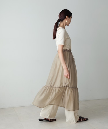 【CIEL'AIR】MULTIWAY SHEER CAMI DRESS(マルチウェイシアーキャミドレス)