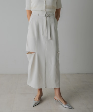 【CIEL'AIR】SIDE ZIP SKIRT