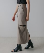 【CIEL'AIR】SIDE ZIP SKIRT