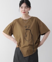 ドック刺しゅうTシャツ