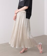 箔ワッシャープリーツスカート