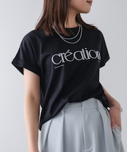 厚盛刺しゅうロゴＴシャツ