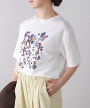 箔×レオパＴシャツ