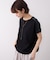 肩ラメラインＴシャツ
