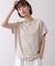 肩ラメラインＴシャツ