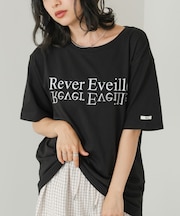 【Bab】ロゴプリント刺しゅうＴシャツ