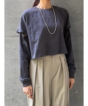 SPLIT COLOR FADE T-SHIRT(セパレートカラーフェードTシャツ)
