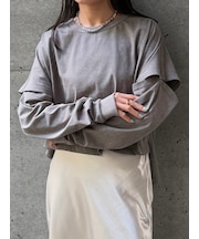 SPLIT COLOR FADE T-SHIRT(セパレートカラーフェードTシャツ)