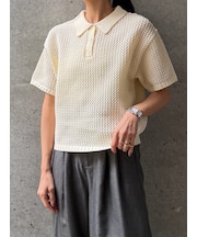 MESH POLO KNIT(メッシュポロニット)