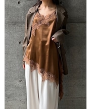 SATIN ASYMMETRIC CAMI(サテンアシンメトリーキャミ)