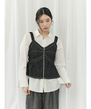 DENIM BUSTIER(デニムビスチェ)