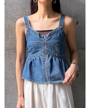 DENIM BUSTIER(デニムビスチェ)