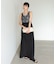 【Bab】【サイズ展開あり】レーススカラップマットサテンキャミワンピース