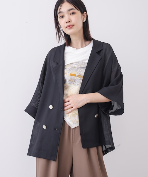 メッシュダブルジャケット