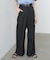 【Bab】【サイズ展開あり】ボリュームワイドタックパンツ