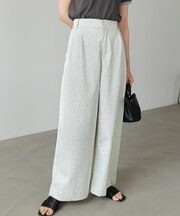 【Bab】【選べるサイズ展開】小花柄パンツ