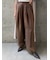 SHEER ORGANZA WIDE PANTS（ｼｱｰｵｰｶﾞﾝｼﾞｰﾜｲﾄﾞﾊﾟﾝﾂ）