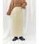 【ウォッシャブル加工】FAUX LEATHER SKIRT（ﾌｪｲｸﾚｻﾞｰｽｶｰﾄ）