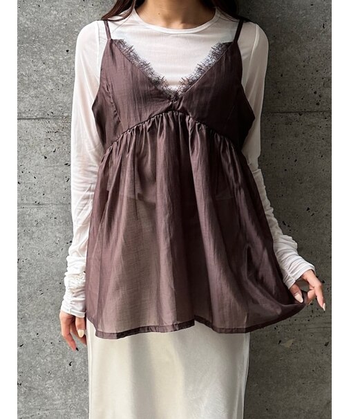 SHEER CAMI(シアーキャミ)