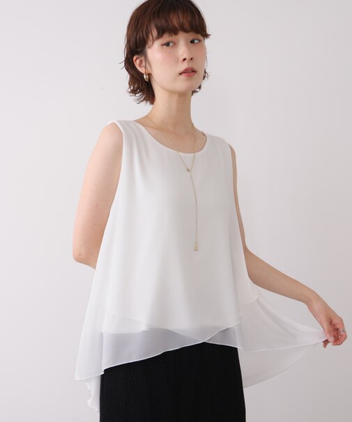 シフォンレイヤードタンク