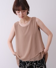 シフォンレイヤードタンク