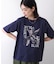 デジタルフラワープリントＴシャツ