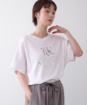 ミラーホットフィックスロゴチュニック