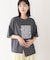 モノラインアートTシャツ