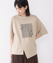 モノラインアートTシャツ