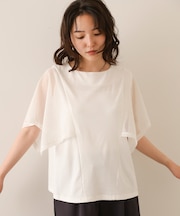 ハンカチメッシュスリーブTシャツ
