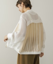 メッシュブルゾン