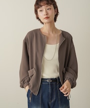 シルクライクジャケット