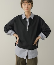シャツセットハーフジップセット