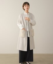 ファーポケットロングＶベスト
