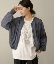 シアーデニムジャケット