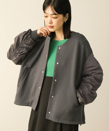 カットシャーリングブルゾン