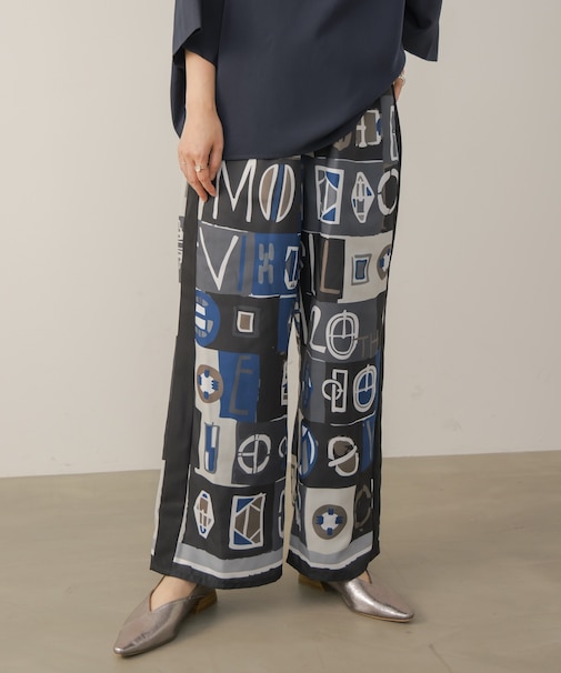 MOROCCOタイルTEXTILEパンツ