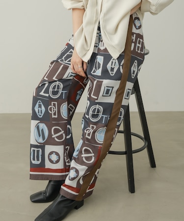 MOROCCOタイルTEXTILEパンツ