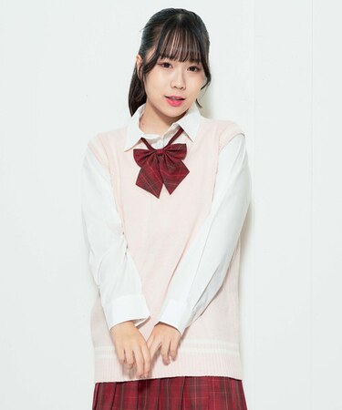 ラインスクールニットベスト