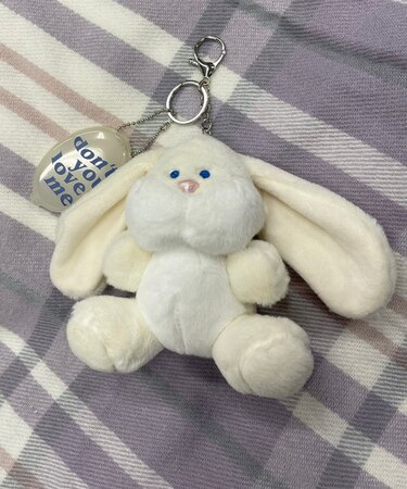 大塚愛 ラブうさぎ LOVEちゃん ぬいぐるみマスコット 終え